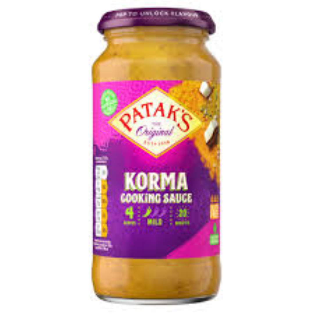 PATAKS KORMA CURRY SAUCE 450G